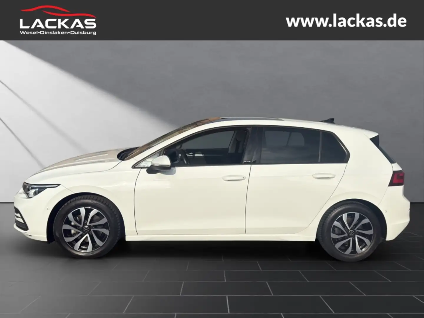Volkswagen Golf VIII Active 2.0 TDI*PANORAMADACH*SITZHEIZUNG*KLIMA Bianco - 2