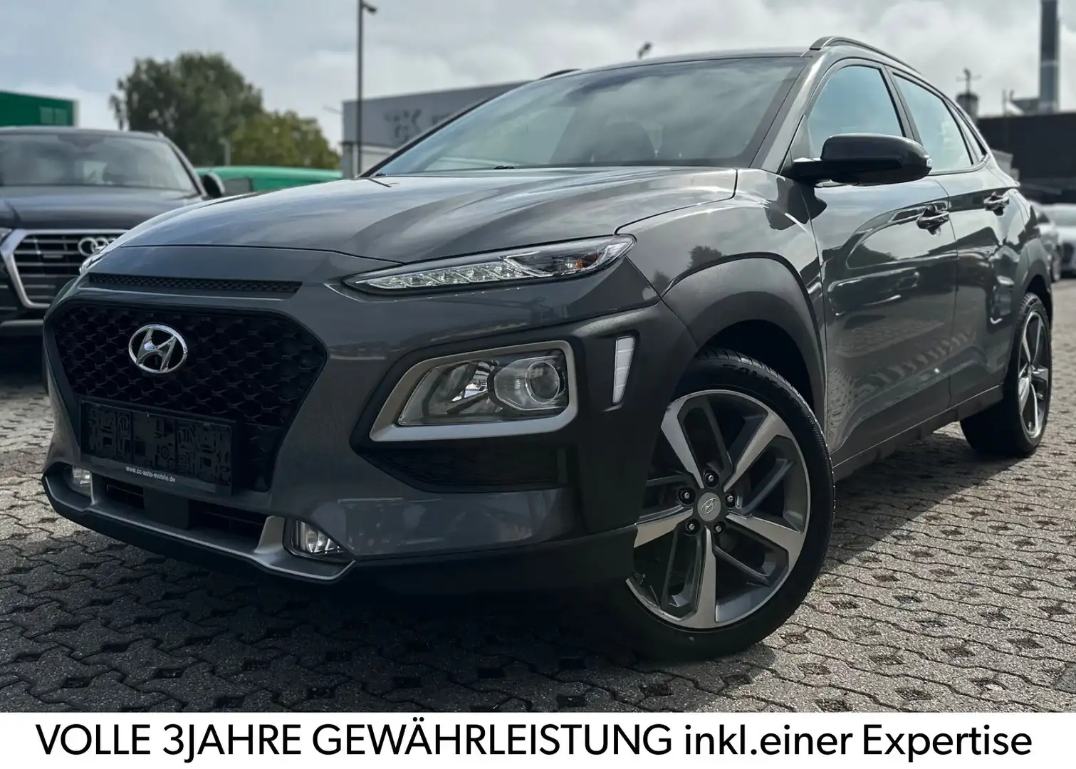 Hyundai KONA TREND 1HD-LENKRAD HZ-KAMERA-CARPLAY-SHZ- Gris - 1