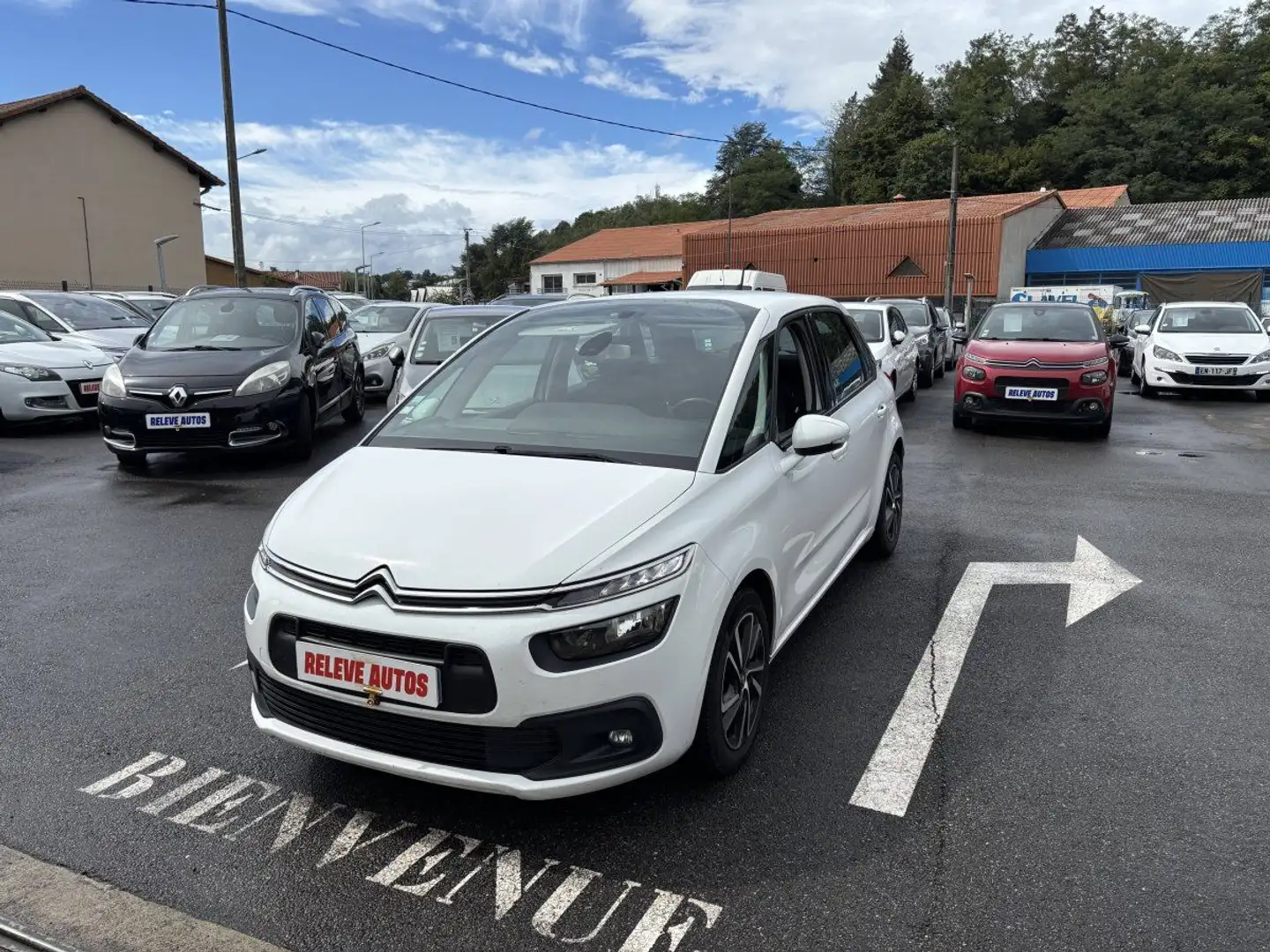 Citroen C4 Spacetourer BlueHDi 130ch S&amp;S Business EAT8 E6.d-TEMP Blanco - 2