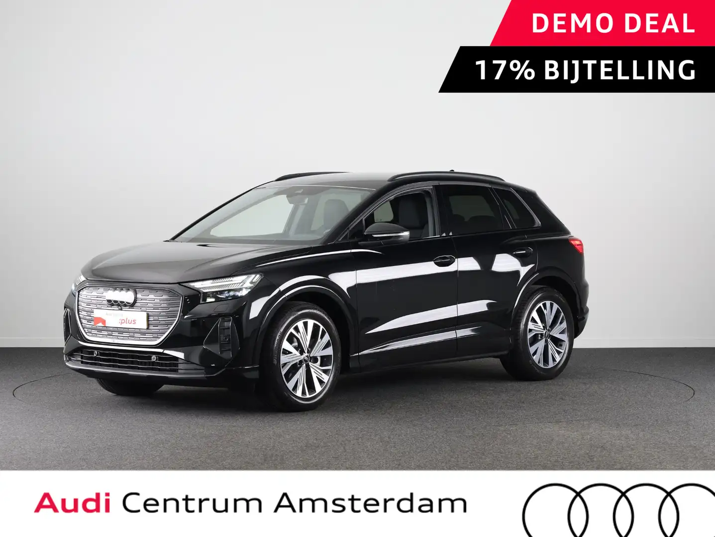 Audi Q4 e-tron 45 quattro Advanced edition 82 kWh 286pk | Adaptie Schwarz - 1