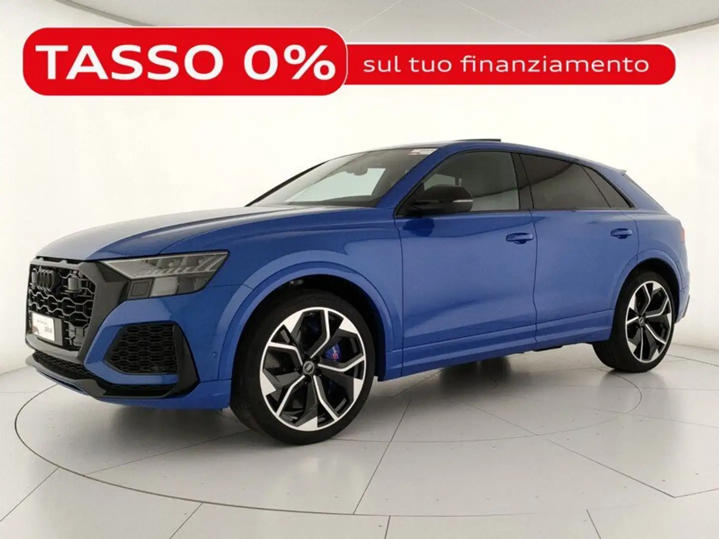 Audi RS Q8 4.0 v8 mhev 600 cv tiptronic quattro Blau - 1
