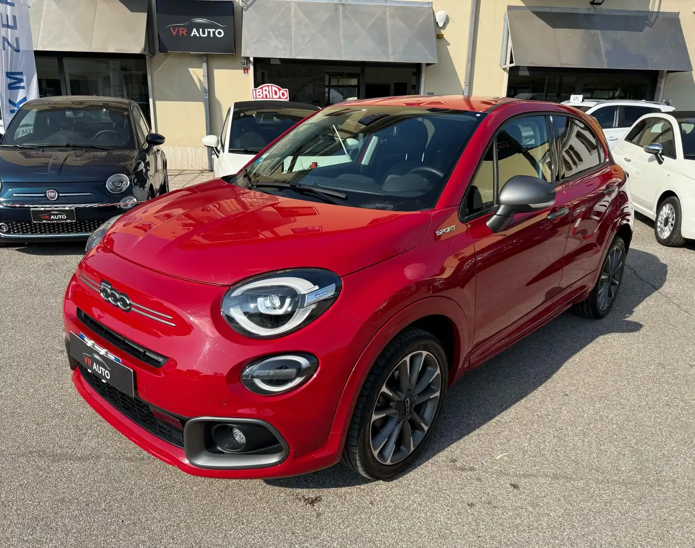 Fiat 500X 1.3 mjet Sport 95cv NEOPATENTATI Rosso - 1