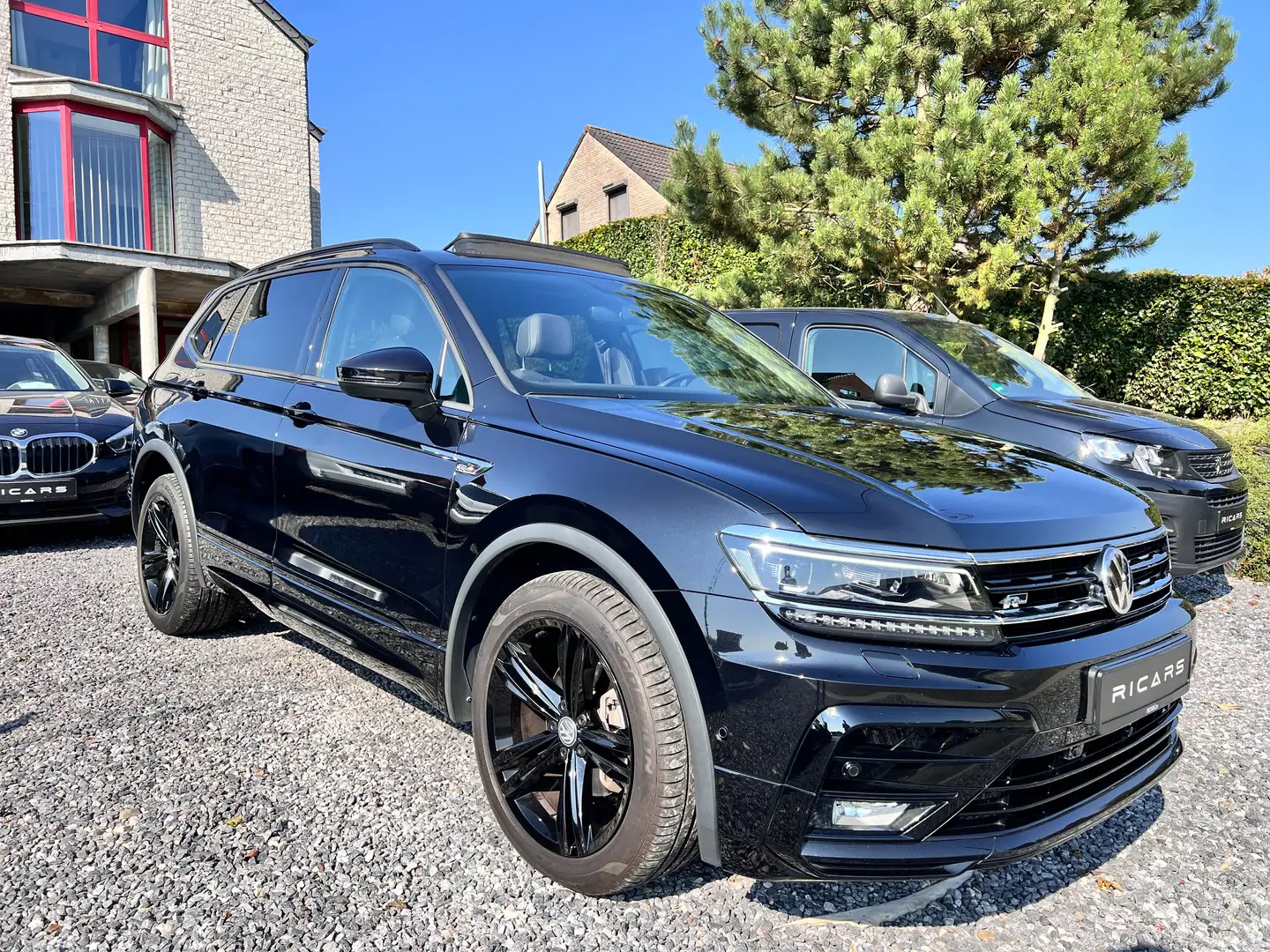 Volkswagen Tiguan Allspace R-Line Platinum 7pl 2.0TDI DSG Full Opts GARANTIE Noir - 2