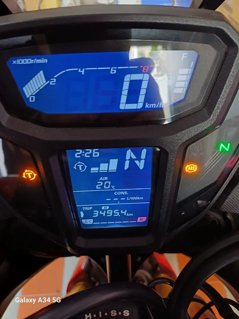 Honda CRF 1000 Rosso - 1