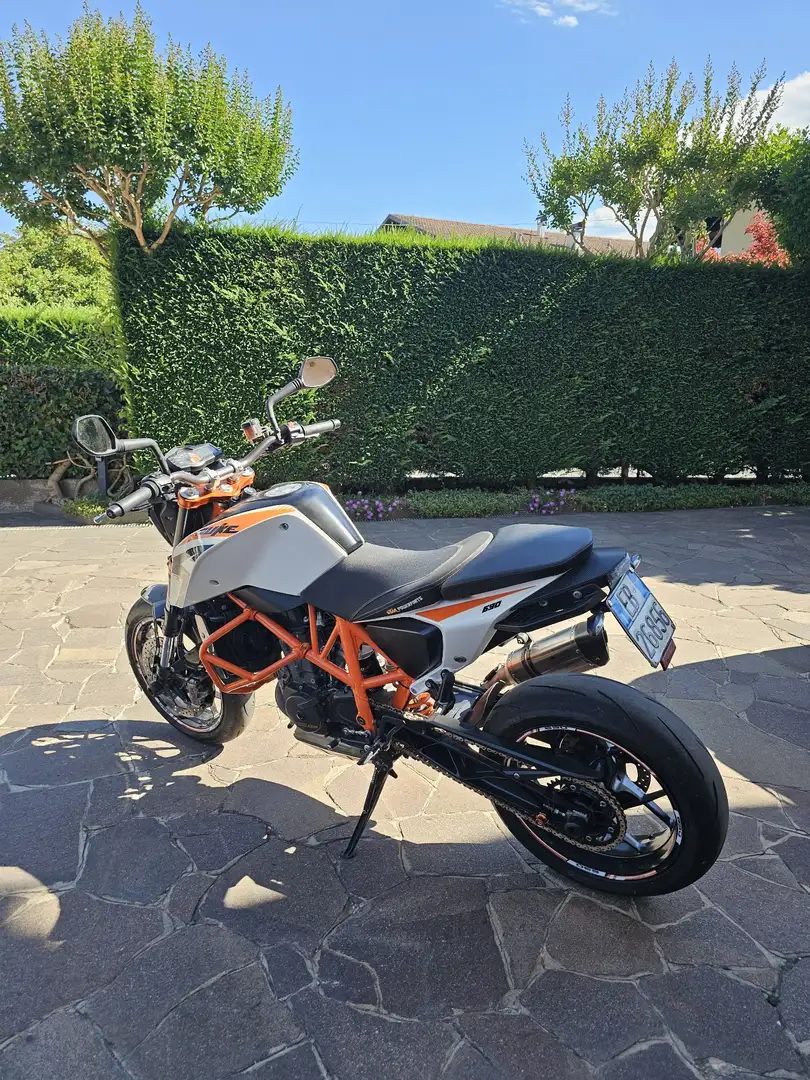 KTM 690 Duke R ABS Blanc - 2