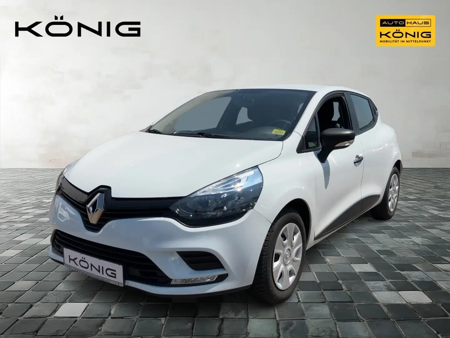 Renault Clio 0.9 TCe 75 Life Allwetter NAVI*USB*Klima Weiß - 1