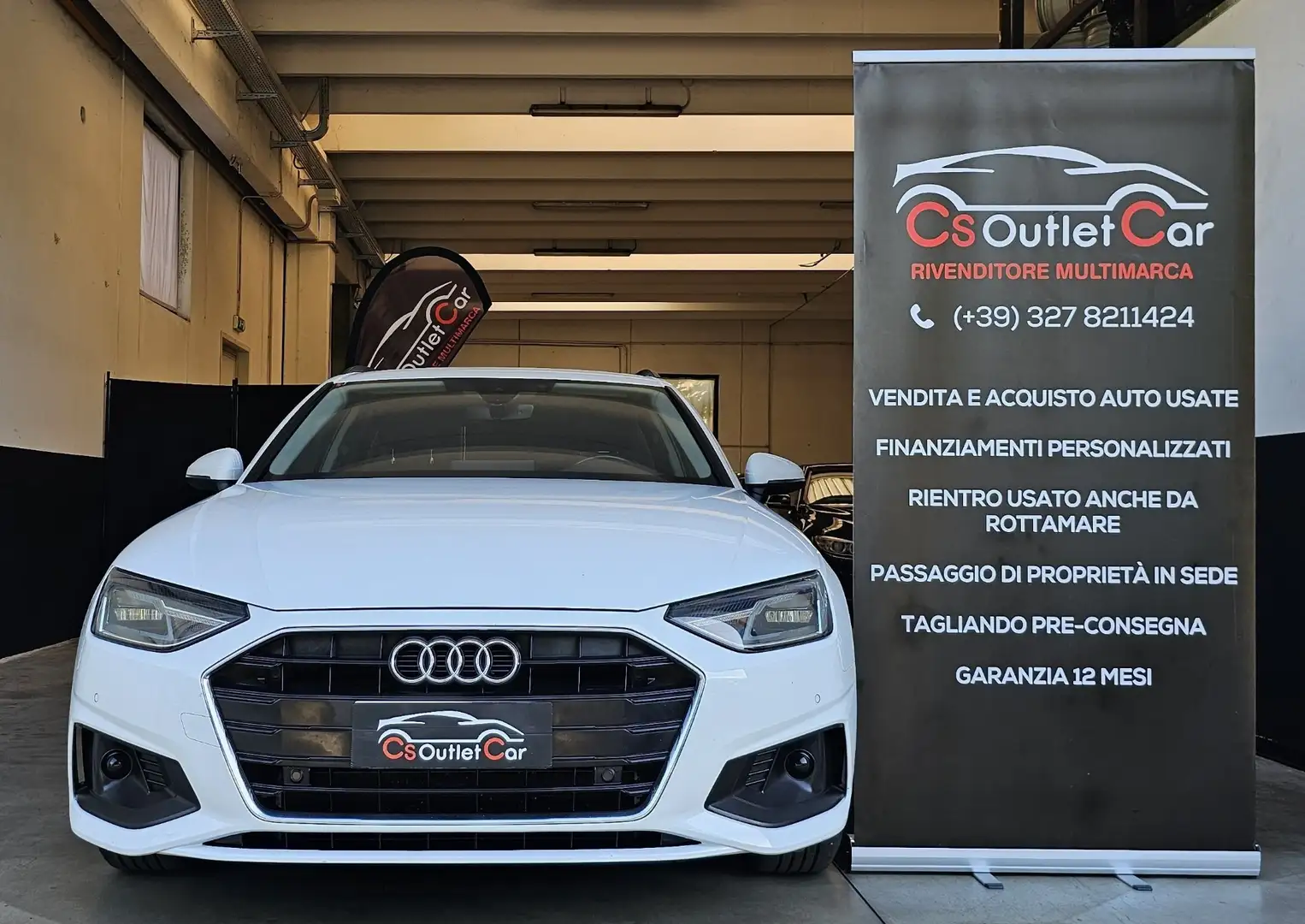 Audi A4 Avant 30 2.0 Tdi Mhev 136cv S-Tronic Bianco - 1
