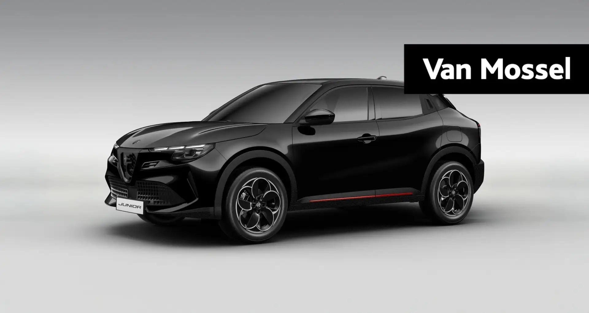 Alfa Romeo Junior Elettrica Speciale 54 kWh Wordt Verwacht | Private Zwart - 1