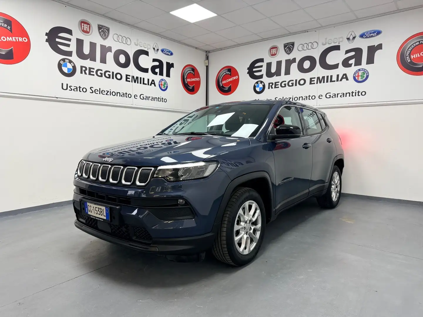 Jeep Compass Compass 1.6 Multijet II 2WD Longitude Blauw - 1
