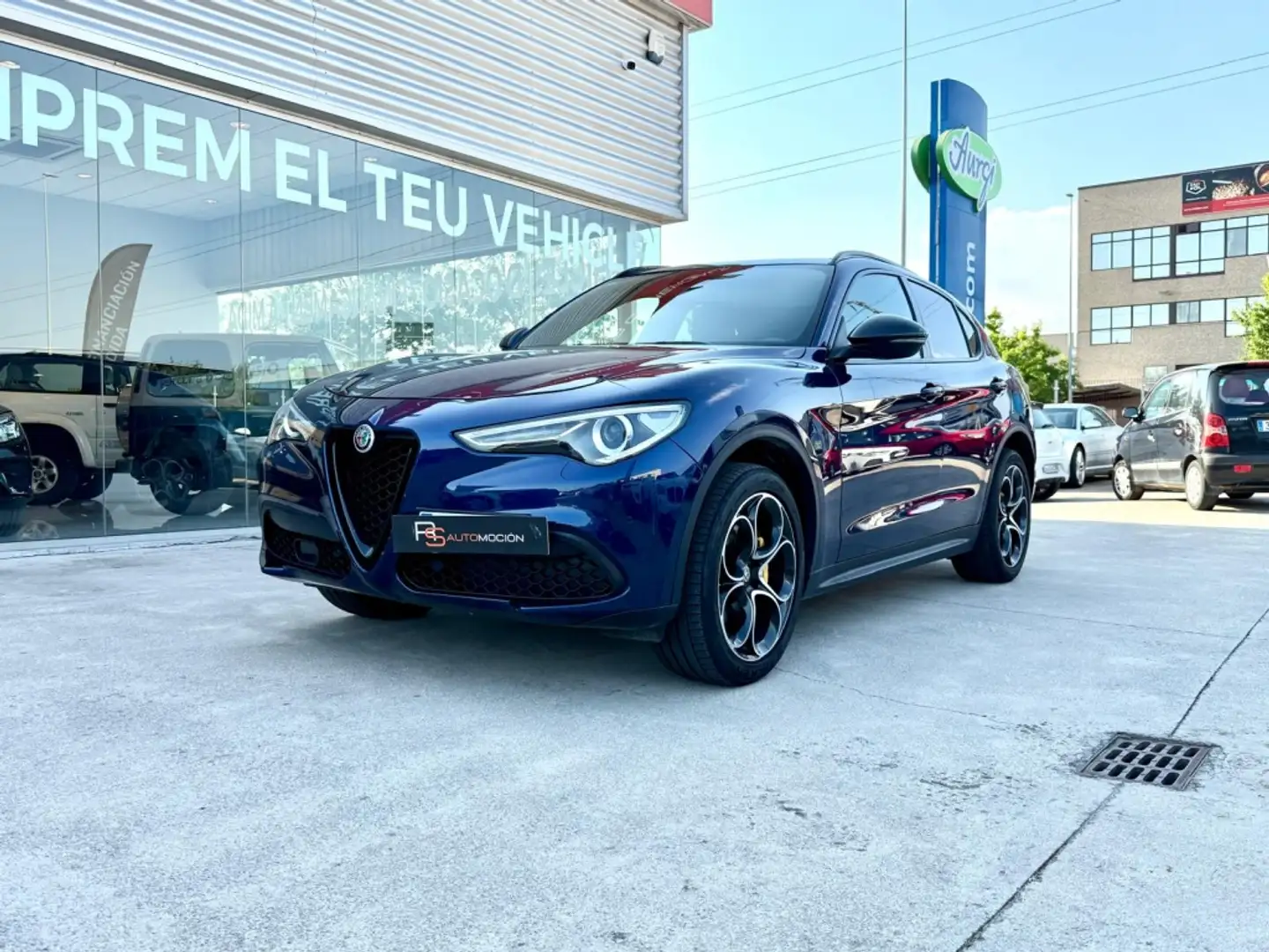 Alfa Romeo Stelvio 2.0 Executive AWD Aut. 280 Blauw - 1
