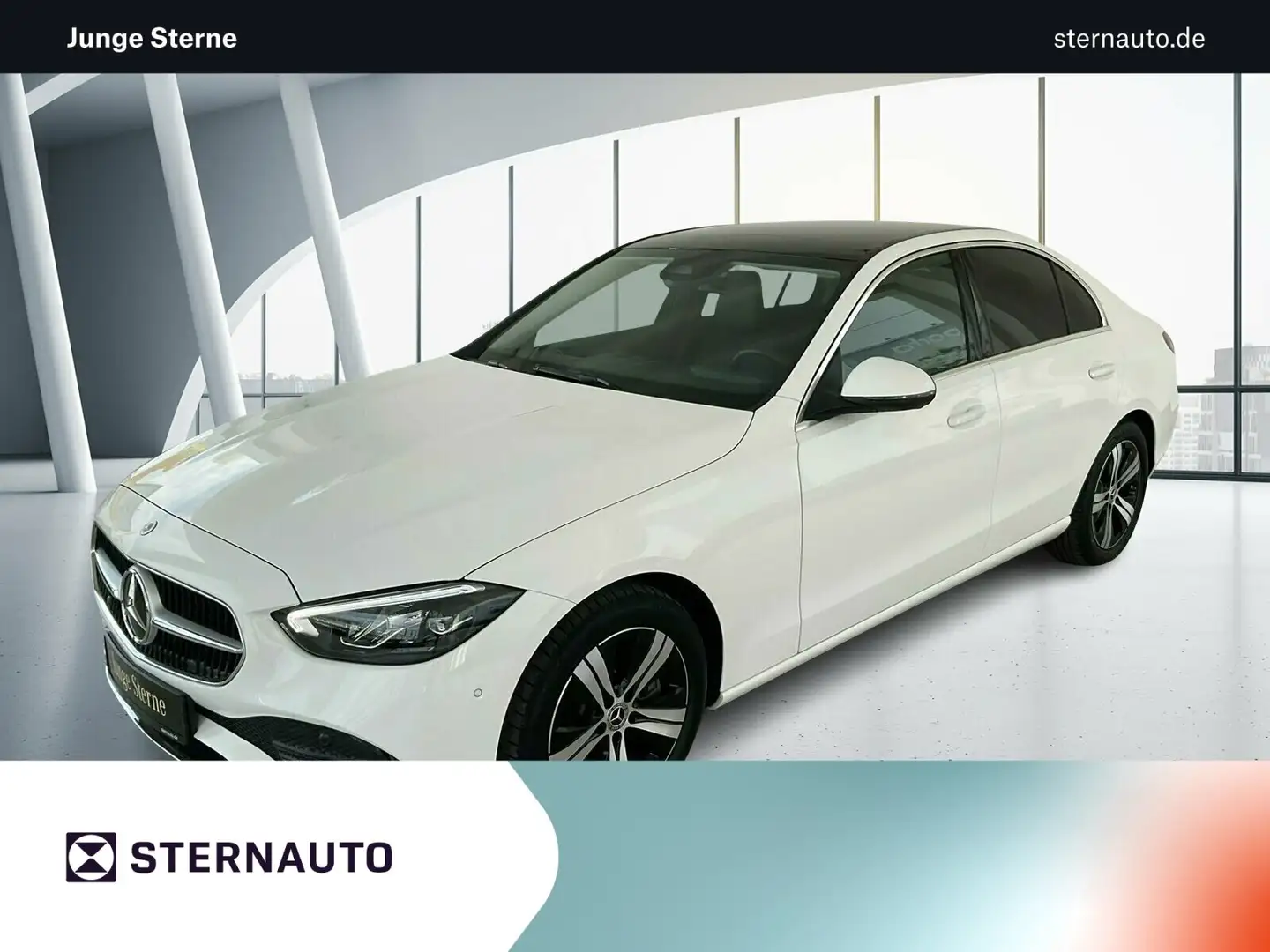 Mercedes-Benz C 200 C 200 d AVANTGARDE Advanced Plus/Pano.-Dach/LED Weiß - 1
