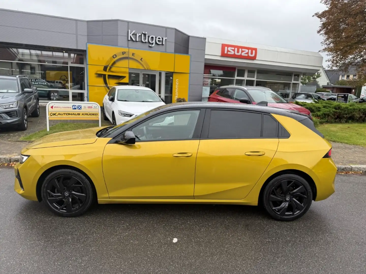 Opel Astra L GS Line 1.2 Turbo +SHZ+LHZ+Kamera Geel - 2