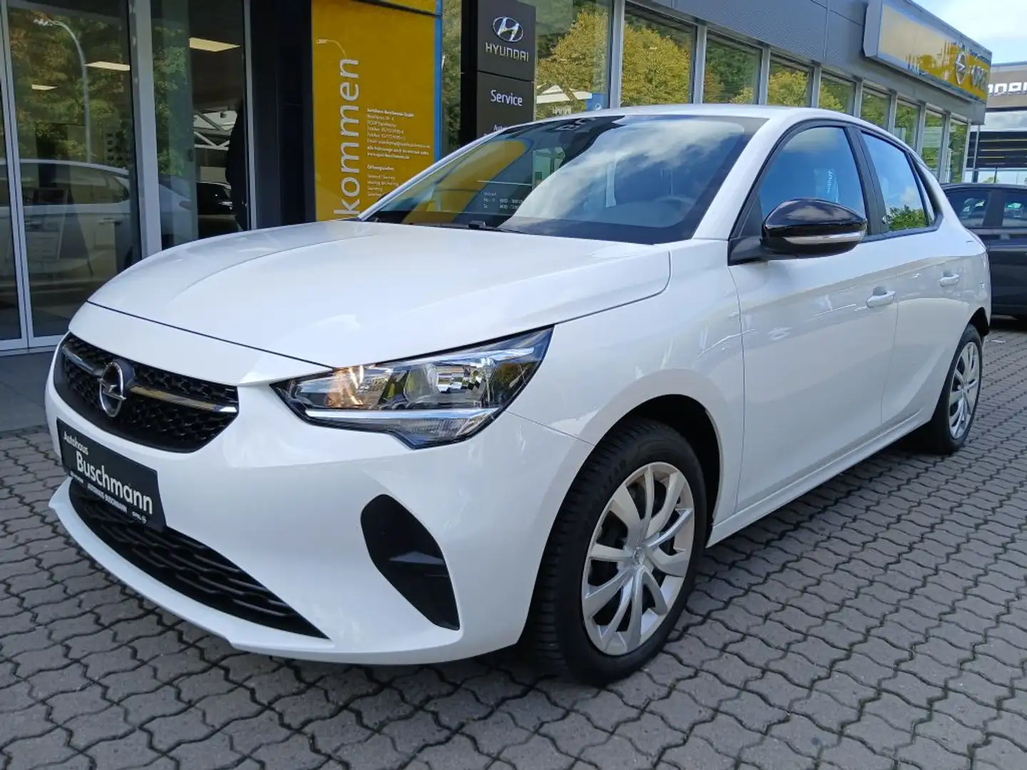 Opel Corsa-e Edition +ALLWETTER+CARPLAY+KLIMAAUT.+ Weiß - 1