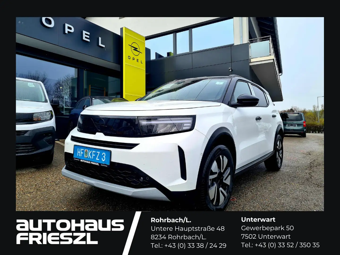 Opel Frontera 1.2 DI MHEV GS Aut. Weiß - 1