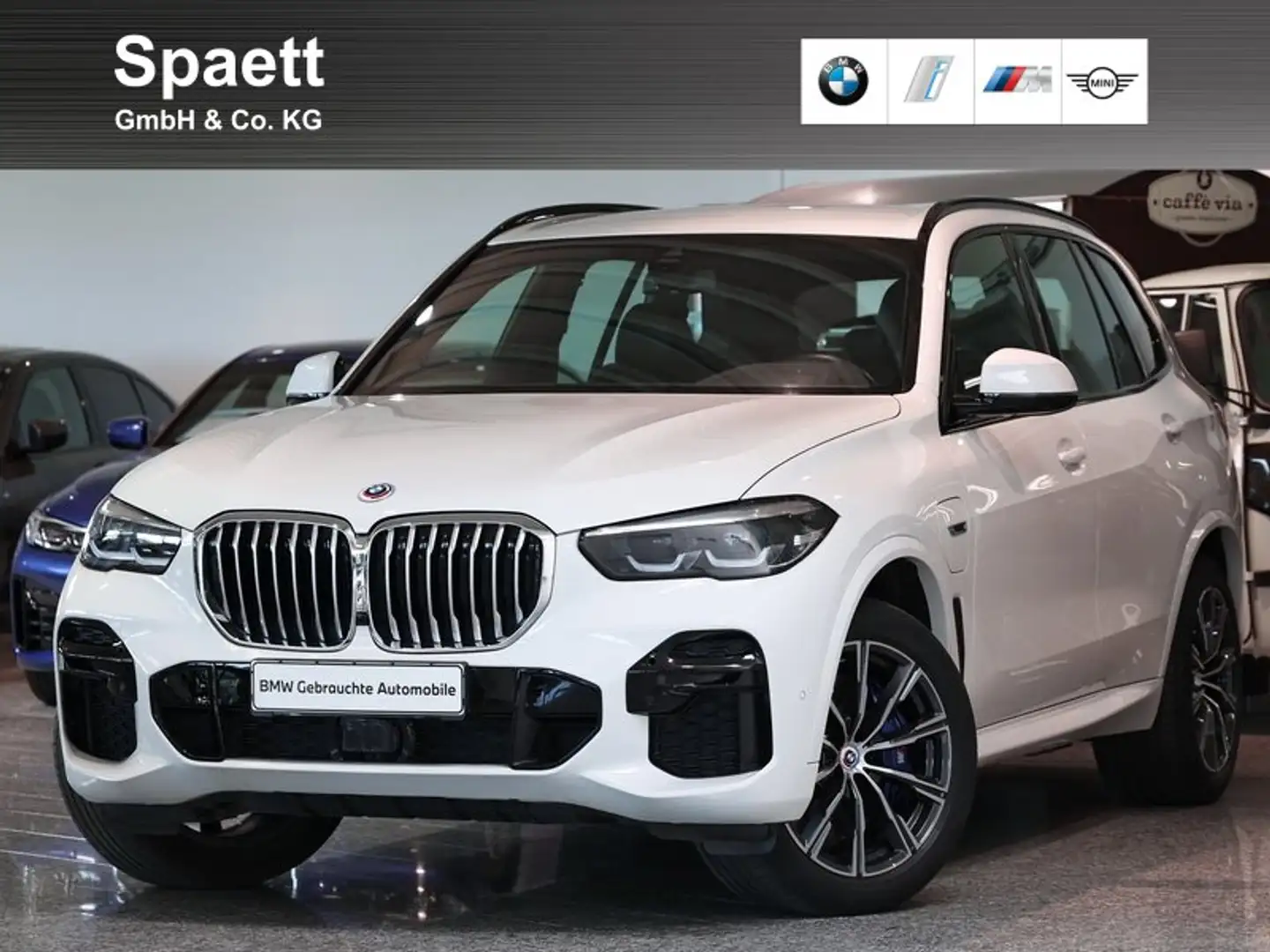 BMW X5 xDrive45e M Sport 20Zoll LED DAB Adp. 2 Achs Weiß - 1