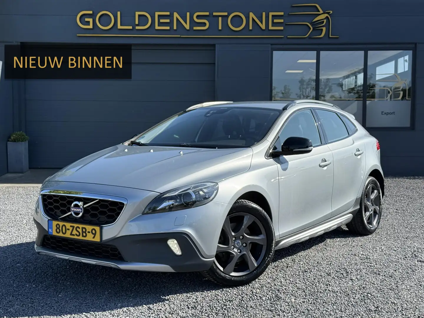 Volvo V40 Cross Country 1.6 D2 Summum 1e Eigenaar,Dealer Onderhouden,Camer Grijs - 1