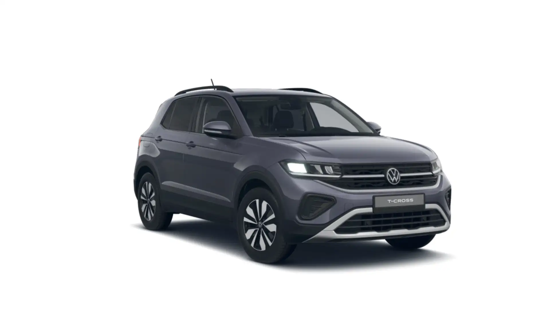 Volkswagen T-Cross 1.0 TSI Más 85kW Gris - 2