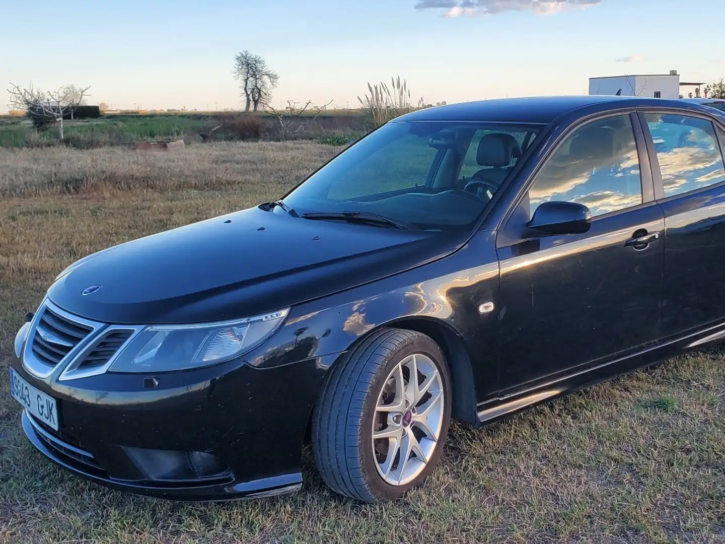 Saab 9-3 1.8t Vector Biopower Grau - 1