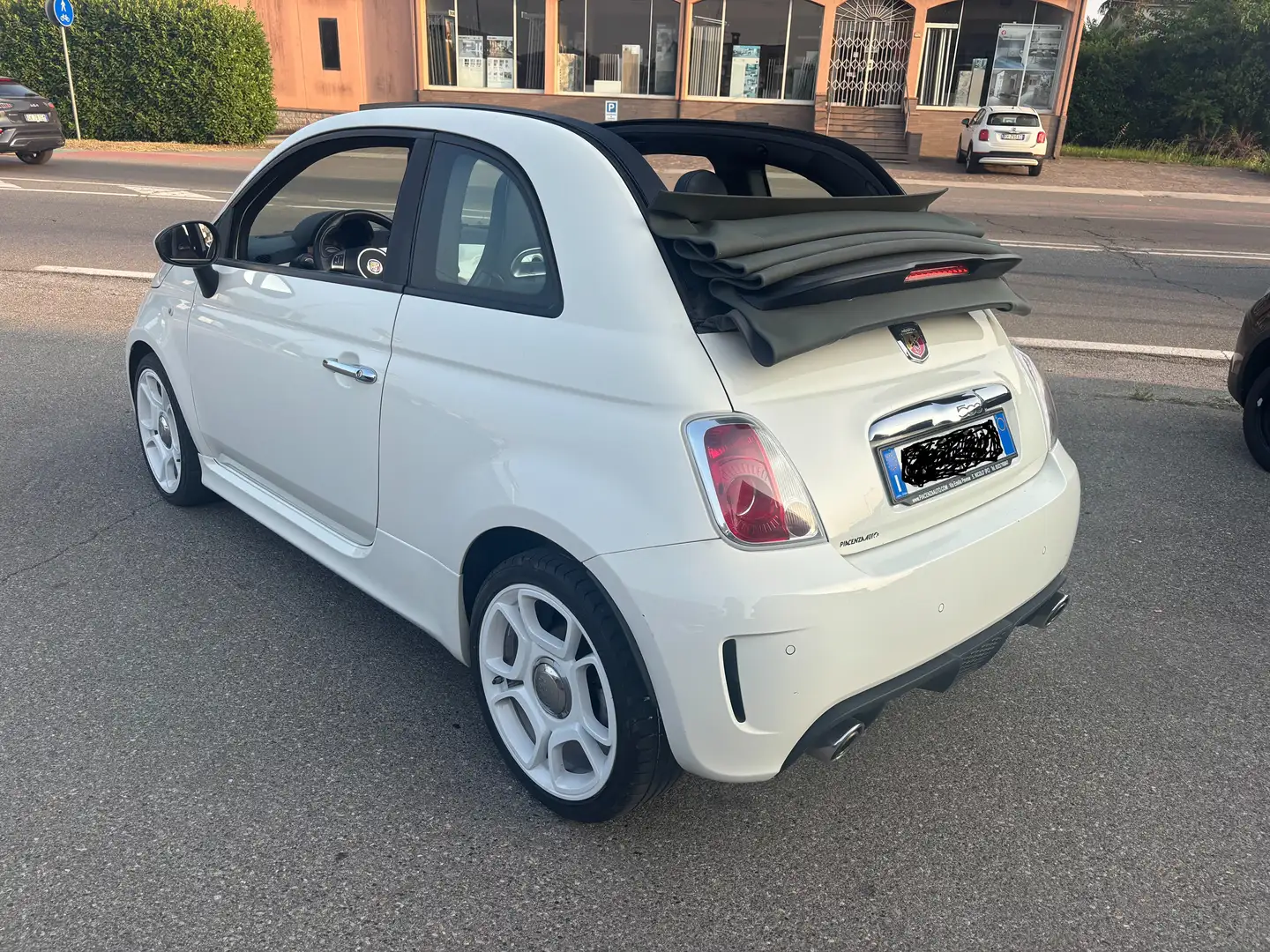 Abarth 500C 500 1.4 16v turbo   135cv CABRIO Bianco - 2