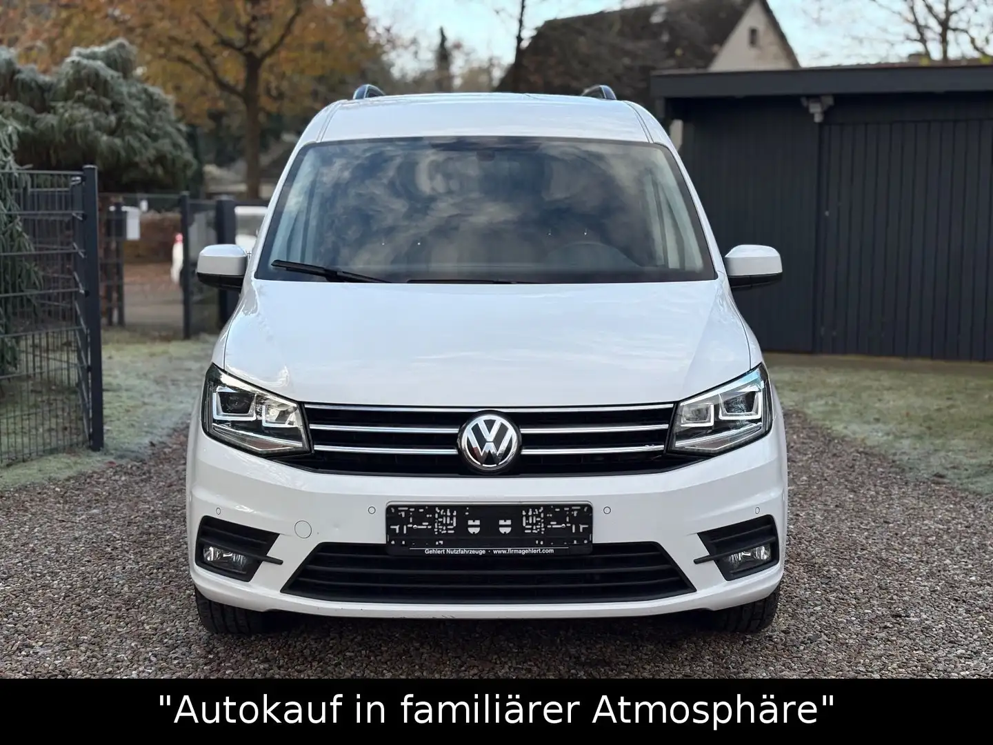 Volkswagen Caddy Maxi Comfortline DSG+AHK+BI-XENON+ACC Weiß - 2