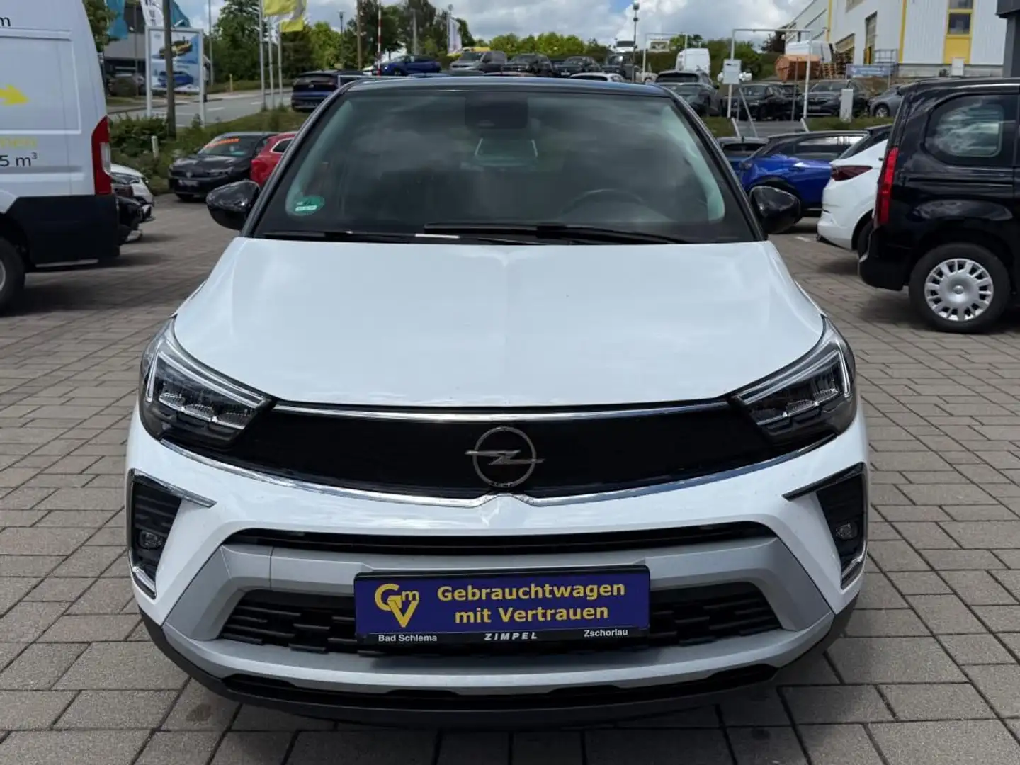 Opel Crossland X 1.2 96 kW 130 PS Klimaautomatik, Kam Weiß - 2