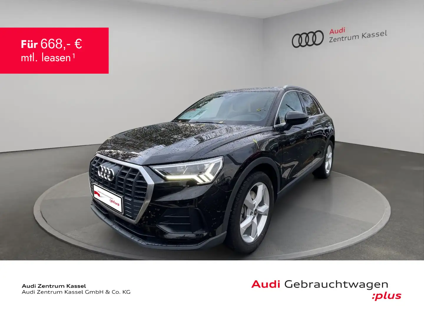 Audi Q3 45 TFSI e LED Pano B&O Kamera Teilleder AHK Schwarz - 1