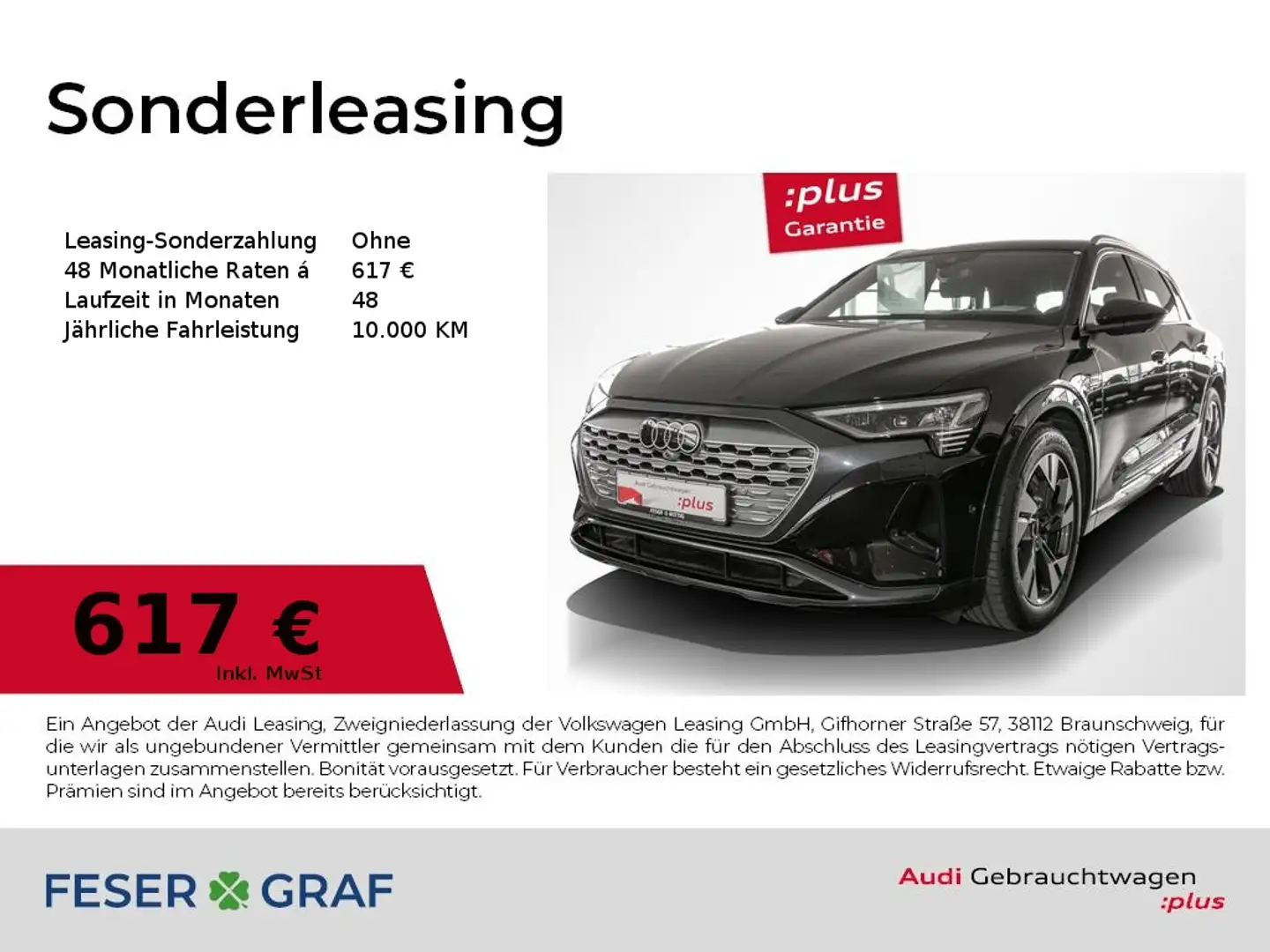 Audi Q8 e-tron 55 qu.advanced,Matrix,ACC,HuD,Kamera Schwarz - 1