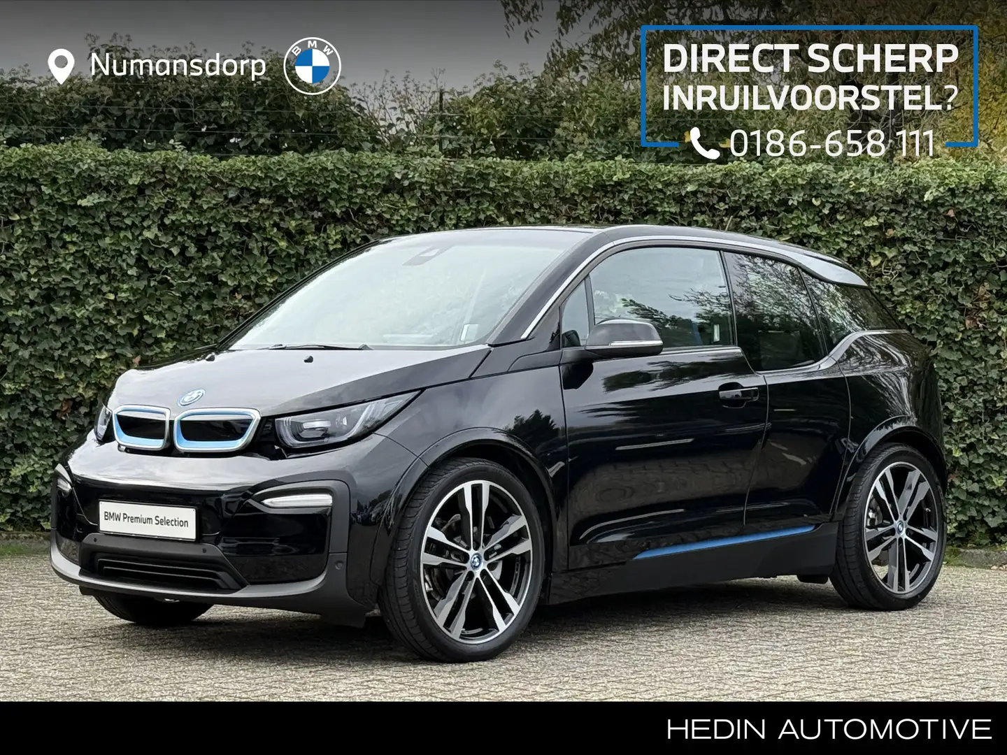 BMW i3 | 20" | 8200 km! | Driving Ass. Plus | Apple Carpl Zwart - 1