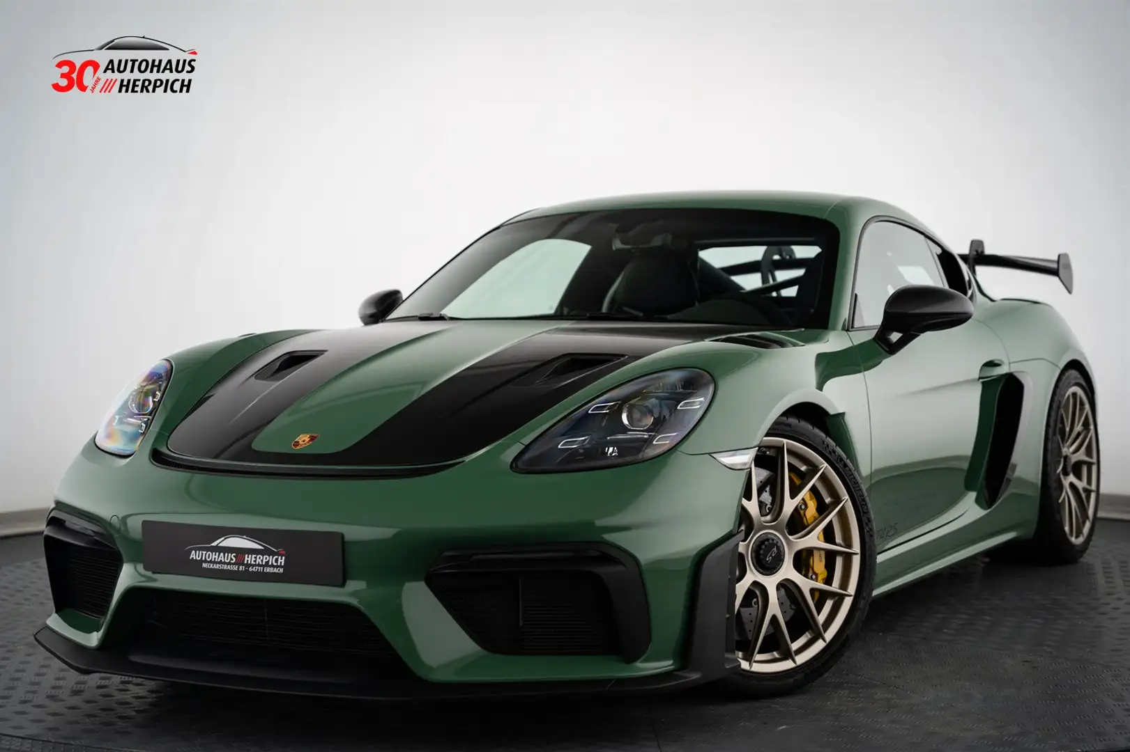 Porsche Cayman GT4RS Weissach PTS Auratiumgrün Magnesium Grün - 1