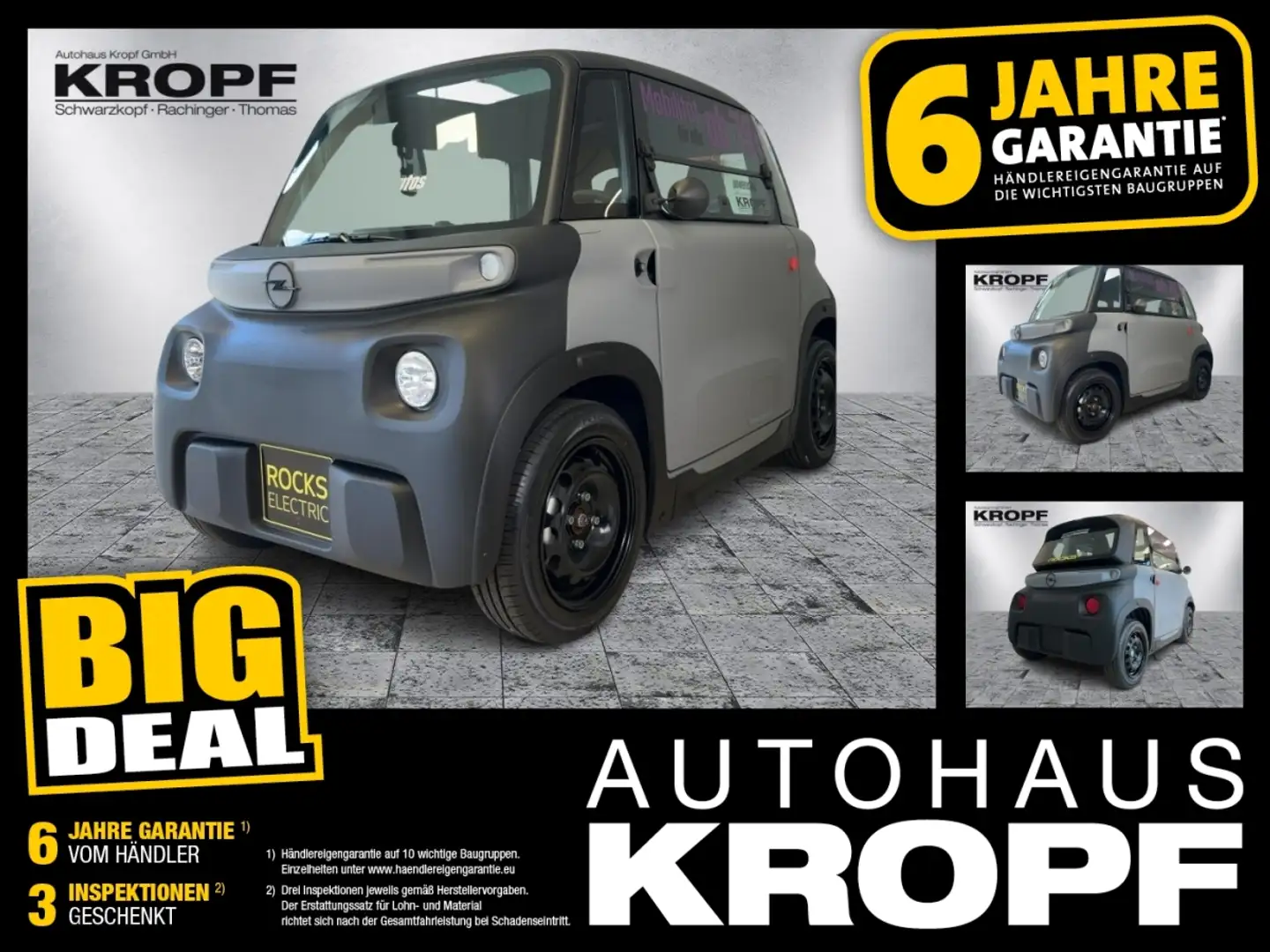 Opel Rocks-e Elektro 55kWh (55kWh) LED Pano Grijs - 1