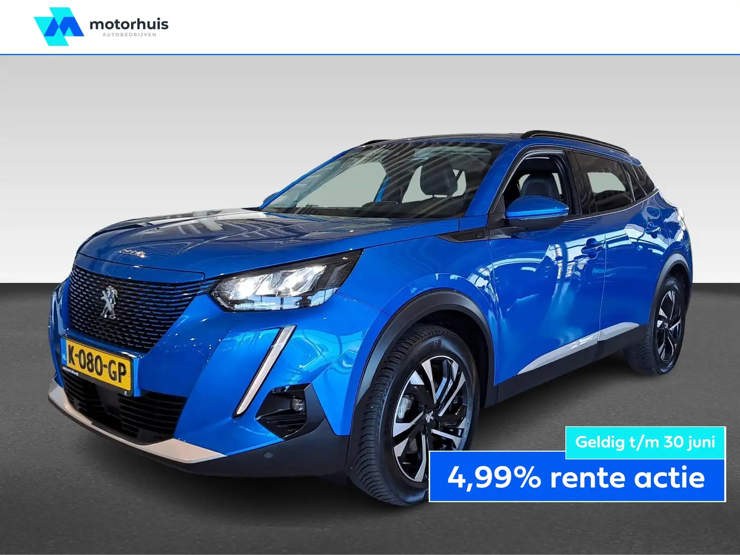 Peugeot e-2008 EV 50kWh 136pk Allure Azul - 1