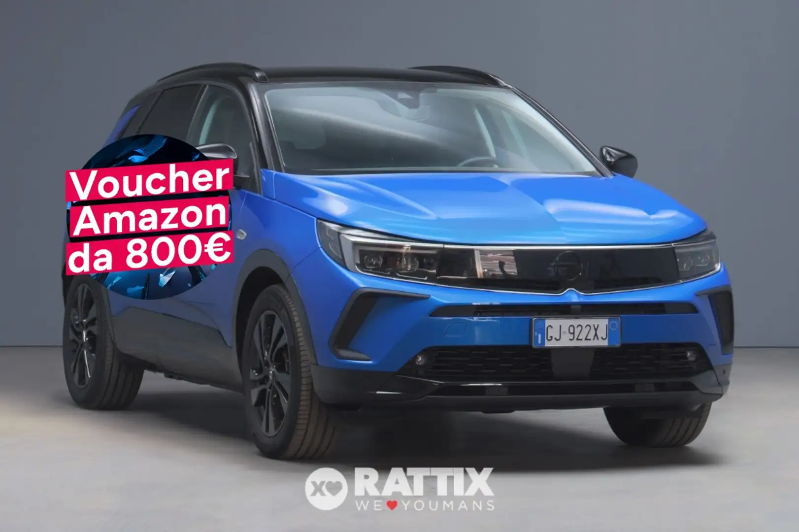 Opel Grandland 1.6 Phev 225CV GS Line Auto Blu/Azzurro - 1