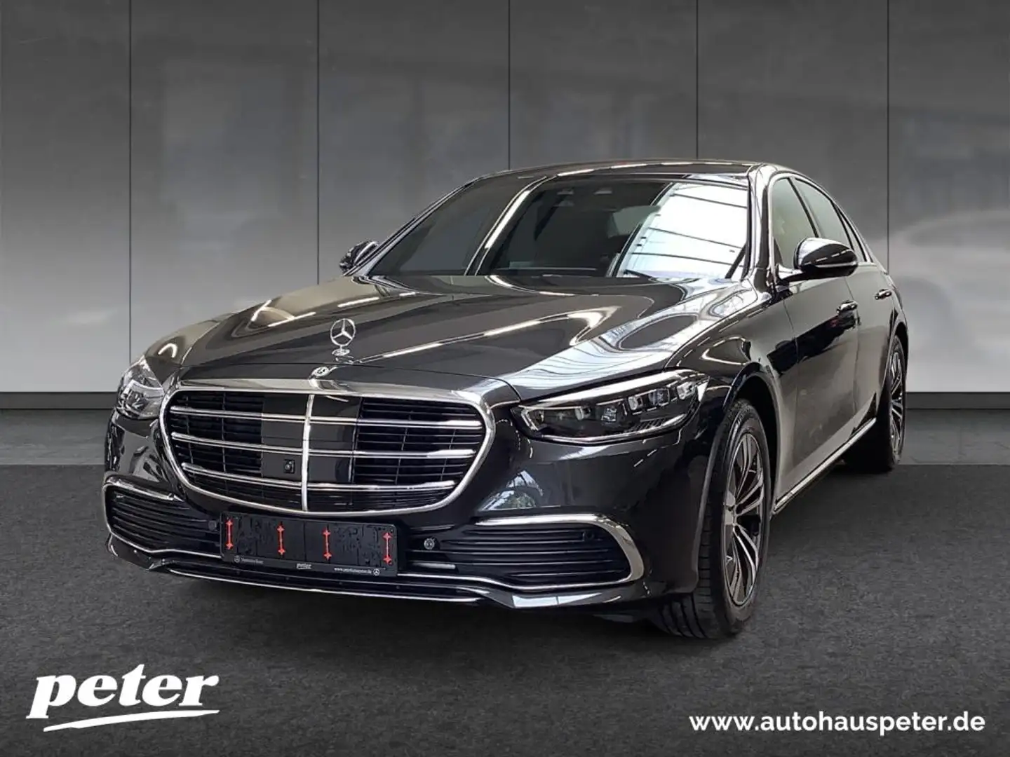 Mercedes-Benz S 450 4M /Multibeam/360°K/Distronic/Sitzklima/ Gris - 1