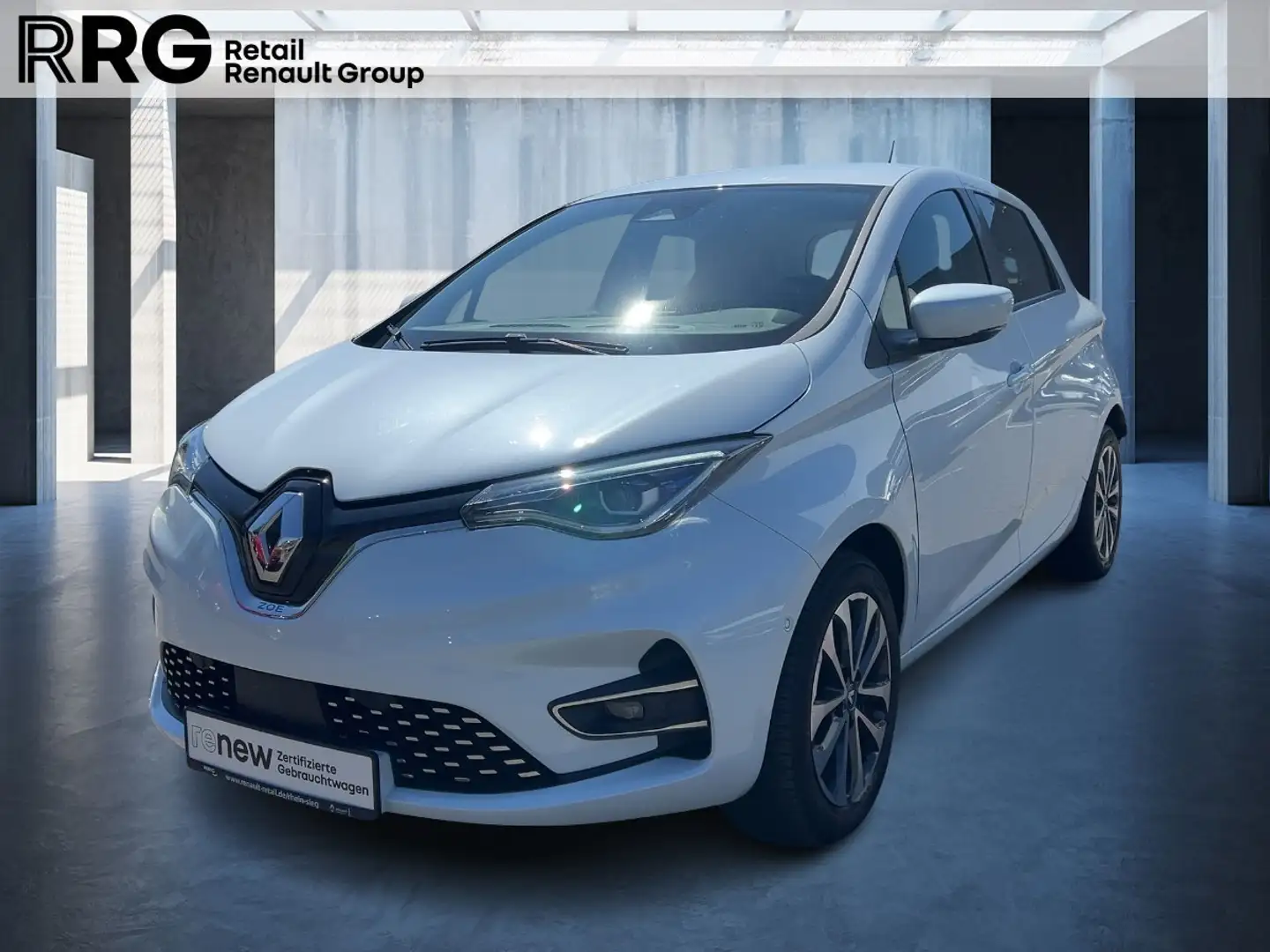 Renault ZOE INTENS R135 h CCS BATTERIEKAUF Weiß - 1