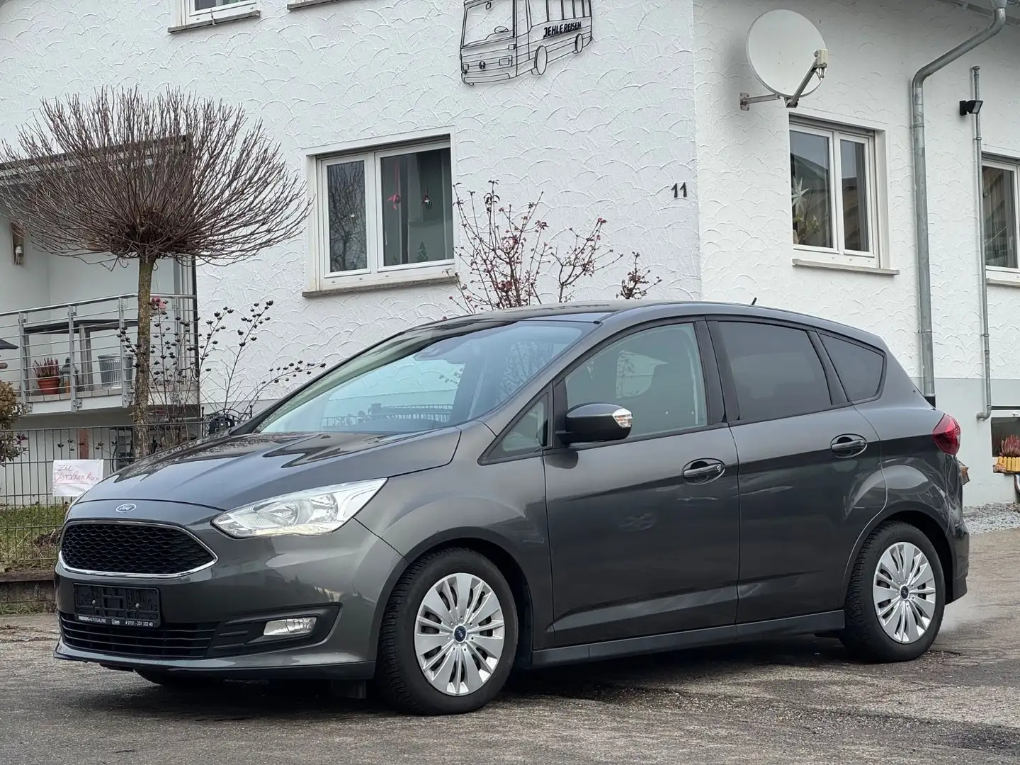 Ford C-Max Business Edition*GARANTIE*SZH*Klimaautom. Grau - 1