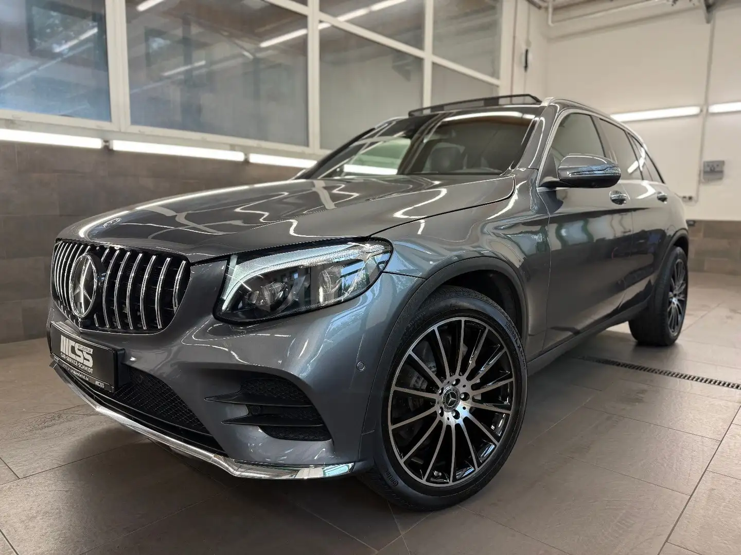 Mercedes-Benz GLC 350 d 4Matic AMG 360 PANO BURM. DISTR+ MEMORY Gris - 1