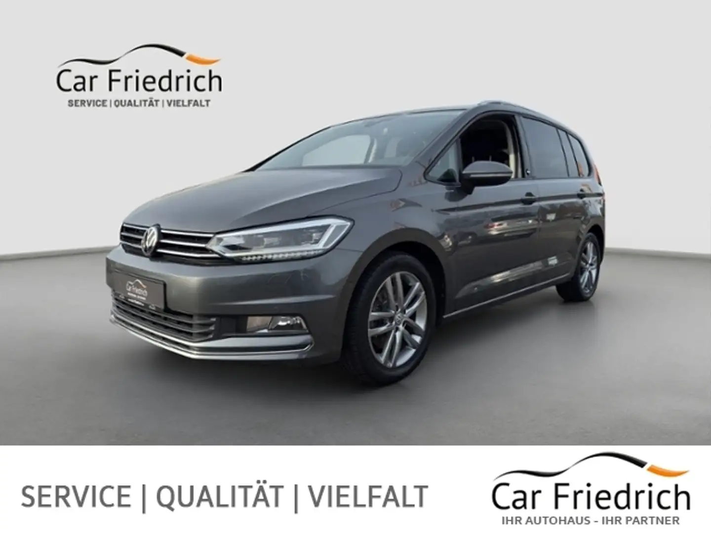 Volkswagen Touran 1.4 TSI DSG Sound AHK Pano Gris - 1