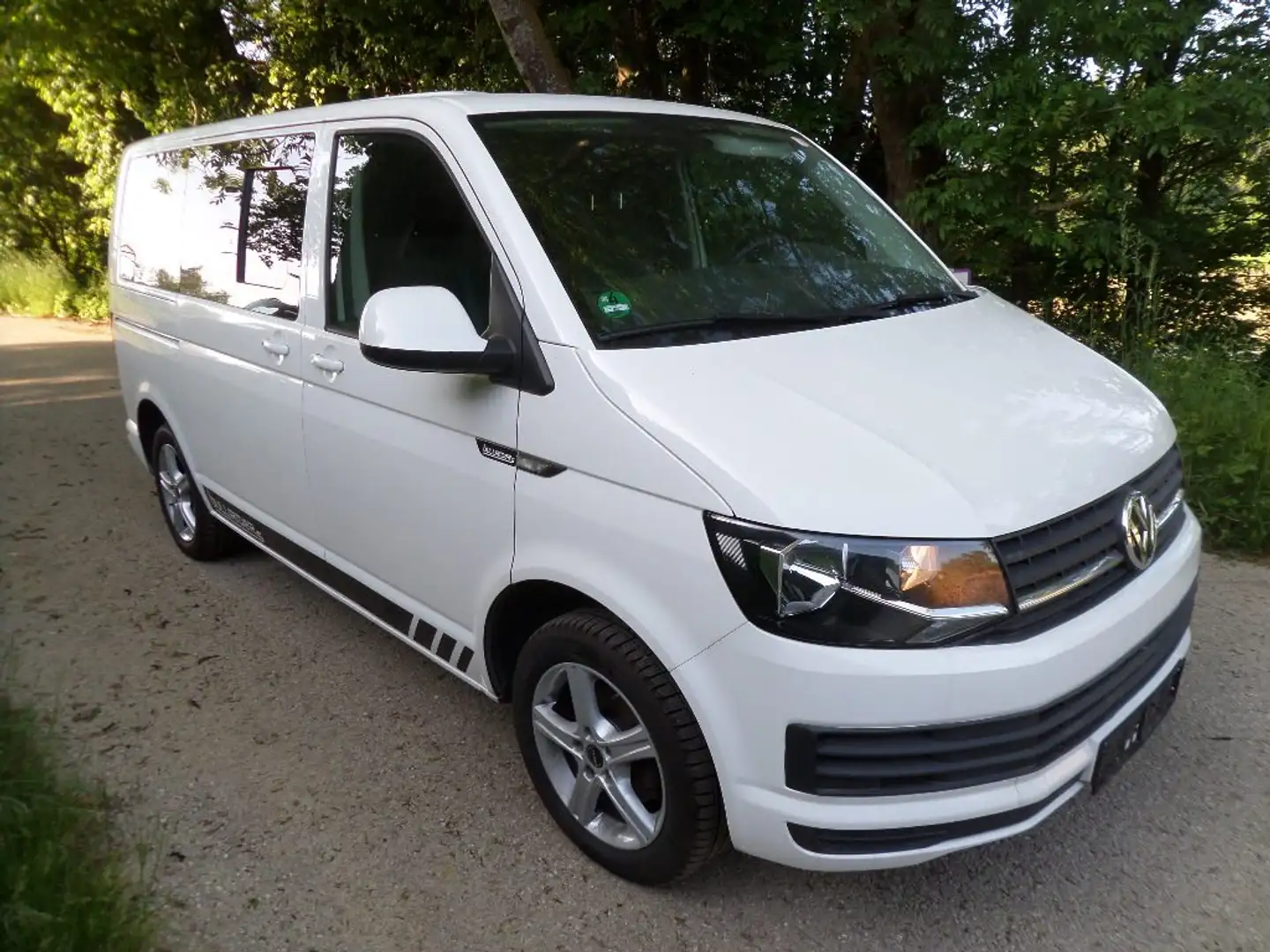 Volkswagen T6 Kombi Doka KR 2,0 TDI Multiva Optik Klima 3 J. Garantie Blanco - 2