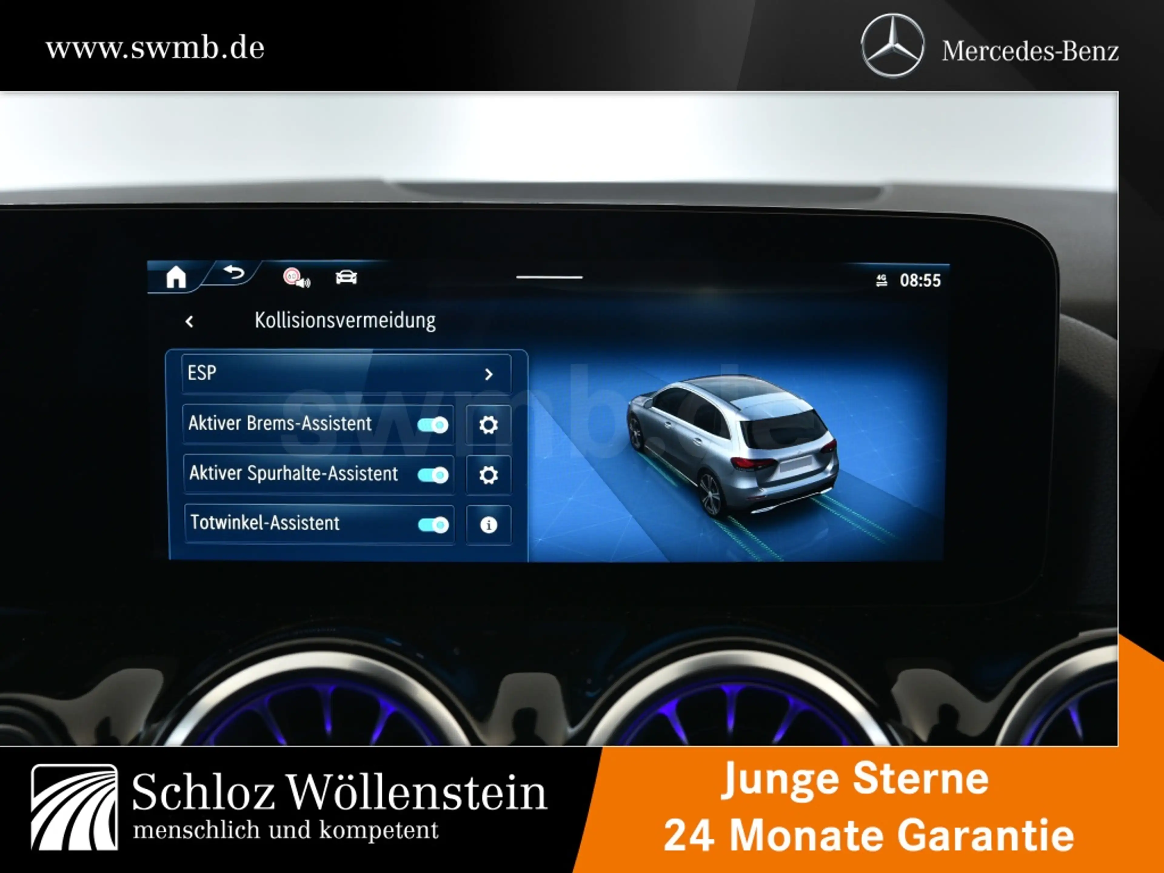 Mercedes-Benz B 220 4M AMG|MBUX|Night|Ambiente|Carbon|LED|Wide — photo 14