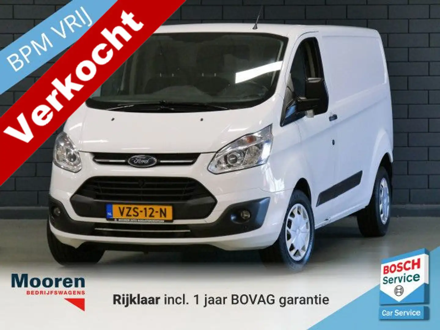Ford Transit Custom 290 2.0 TDCI 131PK L2H1 Trend Automaat | CRUISE CO Blanco - 1
