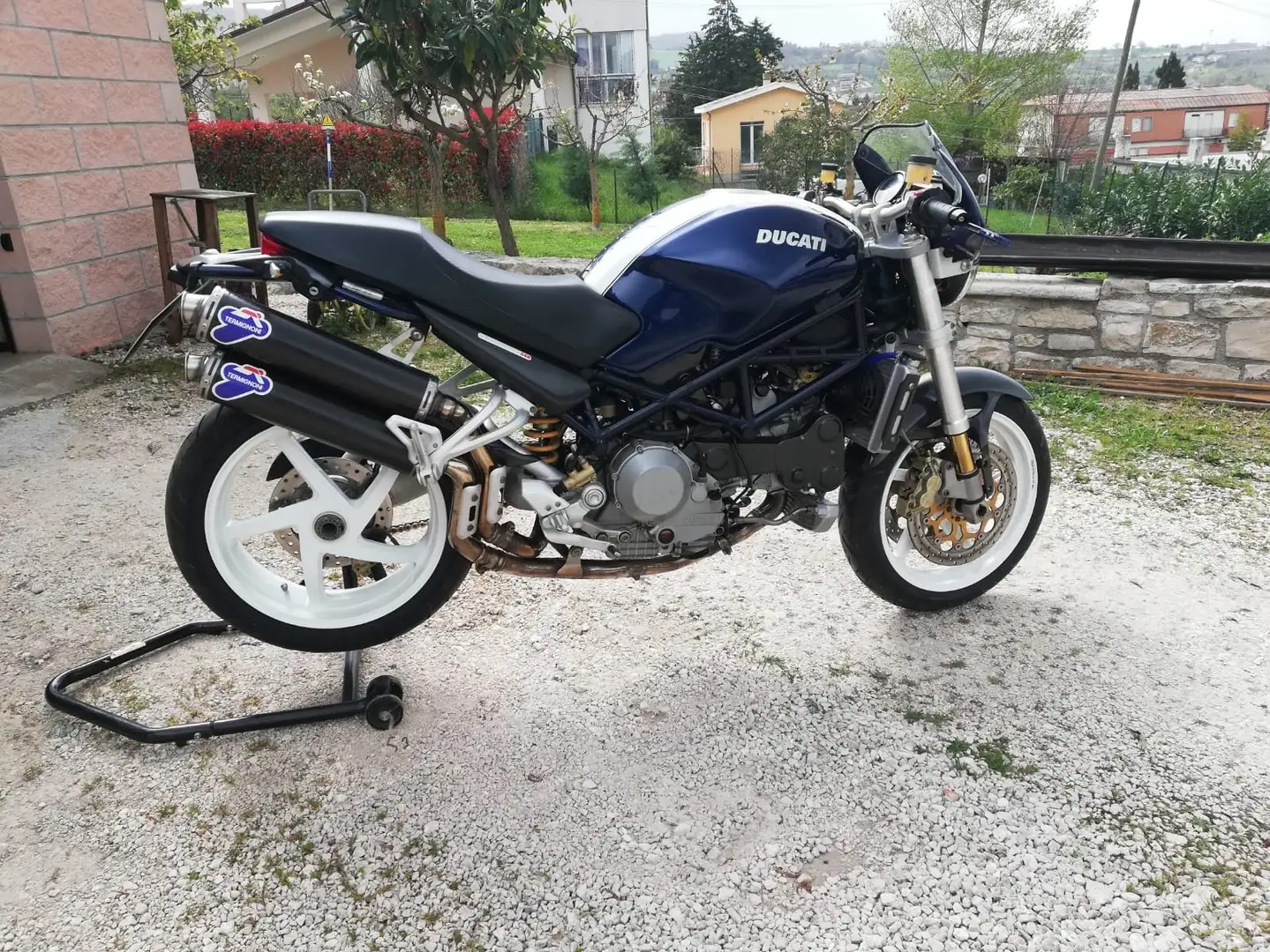Ducati Monster S4R 996 Azul - 1