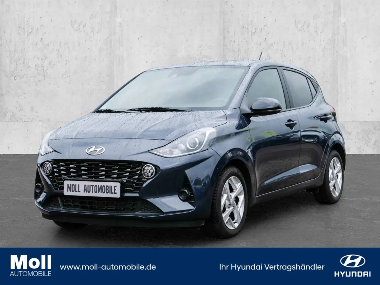 Hyundai i10 Connect & Go 1.0 EU6d Navi Kamera SHZ Apple CarPla Gris - 1
