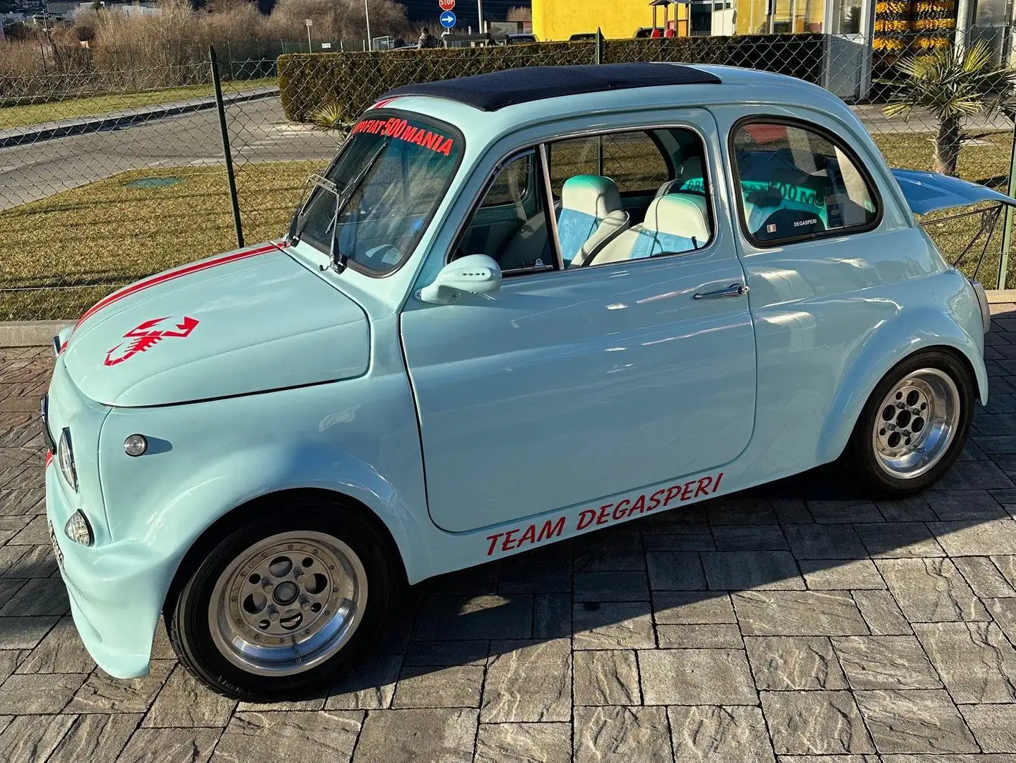 Fiat 500 595 Mavi - 1