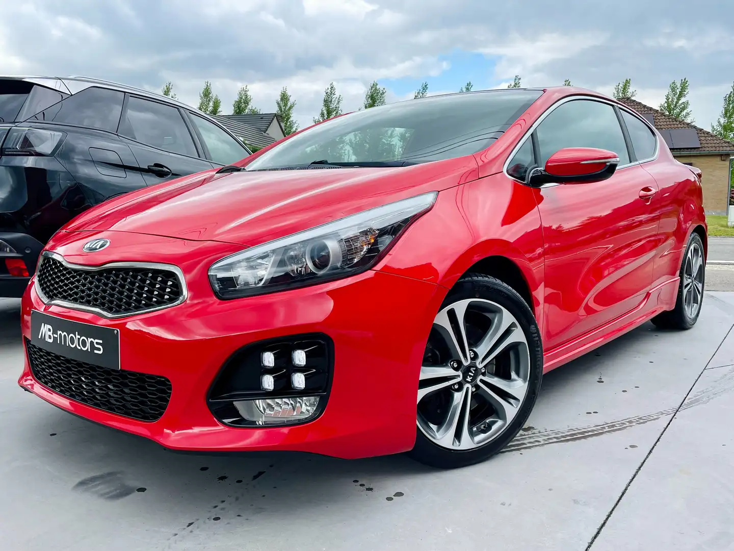 Kia Ceed / cee'd Cee'D 1.0 T-GDi GT Line*1er PROP*PANO*GARANTIE* Rouge - 1