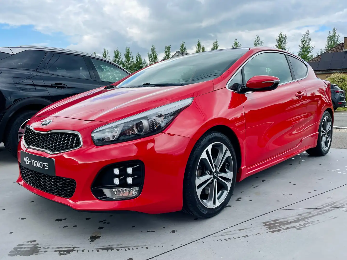 Kia Ceed / cee'd Cee'D 1.0 T-GDi GT Line*1er PROP*PANO*GARANTIE* Rouge - 2