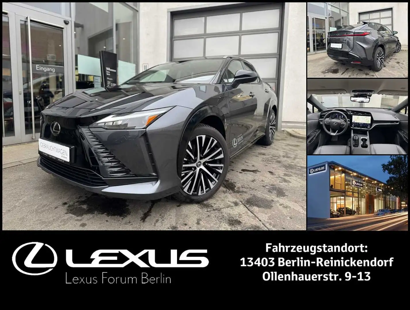 Lexus RZ 450e DIRECT4 COMFORT+Launch+Design *COMFORT*Launch Šedá - 1