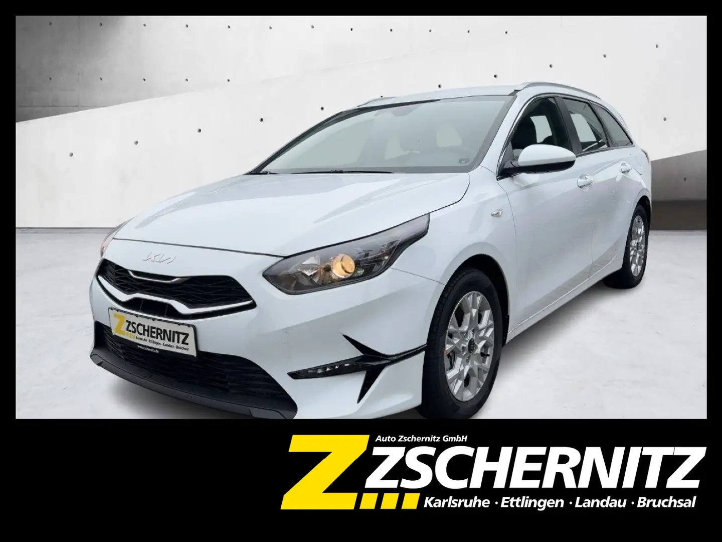 Kia Ceed SW / cee'd SW CEED SW 1.0T 100 VISION *NAVI*KAMERA*SHZ*PDC Weiß - 1