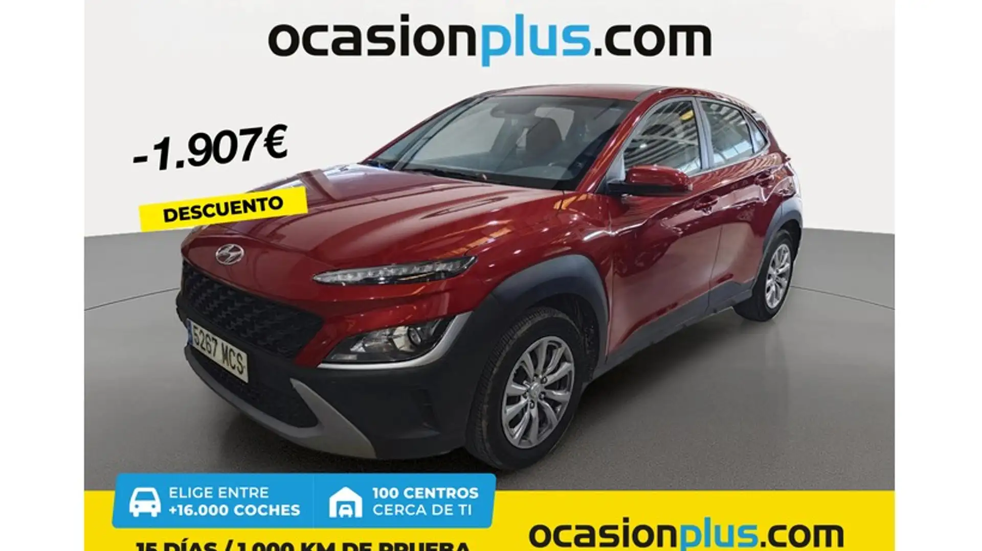 Hyundai KONA 1.0 TGDI Klass 4x2 Rojo - 1