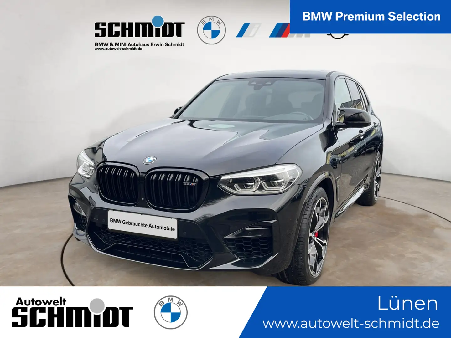 BMW X3 M COMPETITION + 2Jahre-BPS.-GARANTIE Negro - 1