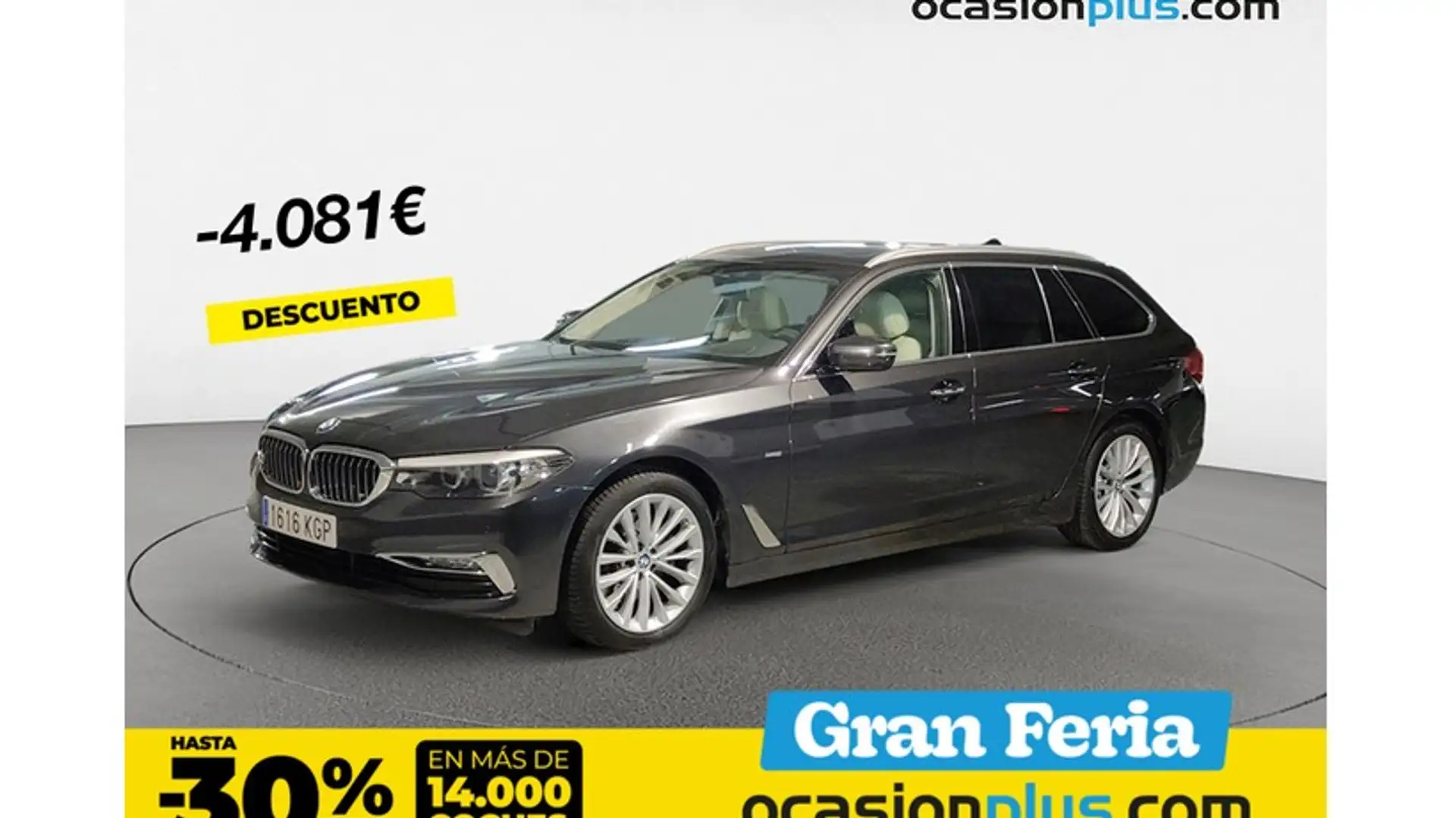 BMW 520 520d Touring Gris - 1